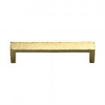 M Marcus Heritage Brass Hammered Wide Metro Design Cabinet Pull 160mm Centre to Centre